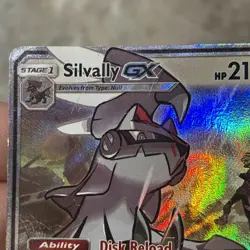 Pokemon TCG Silvally GX Holo Ultra Rare Card Sun & Moon Cosmic Eclipse 184/236 - Image 2