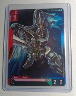 Gundam Card Game ST04 SEED Strike ST04-008 C+ Ginn - Image 1