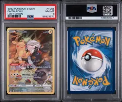 Pokemon Pikachu TCG Lost Origin TG05/TG30 Card, PSA 8 - Image 3