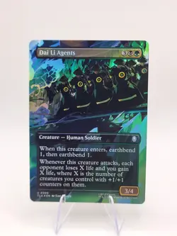 ~ Dai Li Agents (Borderless) ~ NM Foil ~ MTG: Avatar ~ MTG ~ - Image 1