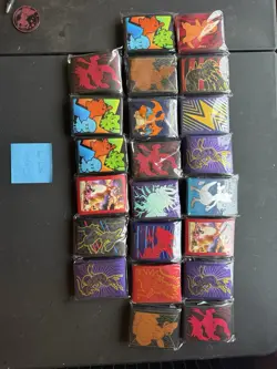 Assorted Pokemon TCG ETB Card Sleeves - 22 - Image 1