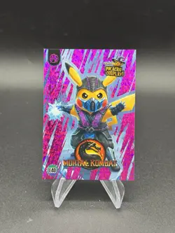 Mortal Combat Pikachu Cosplay Set 2025 Pokemon Chase Card E40 - Image 1