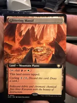 Glittering Massif (Extended Art) Commander: Edge of Eternities Regular 42 - Image 1