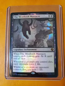 Magic the Gathering TCG the Meathook Massacre 0122 Mythic Foil INR - Image 1