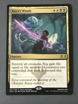 Kaya’s Wrath X2 Ravnica Allegiance NM Cond See Pics English - Image 3