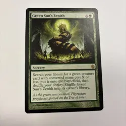 Green Sun's Zenith LP Mirrodin Besieged MTG English Regular 81 / 155 - Image 1