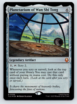Avatar Planetarium of Wan Shi Tong FOIL M 259 Mythic Magic the Gathering - Image 1