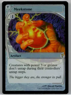 Near Mint or Better FOIL Meekstone (Future Sight) #227 W/Tracking - Image 1