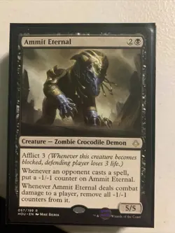 Magic the Gathering MTG Ammit Eternal (57) Hour of Devastation LP - Image 1