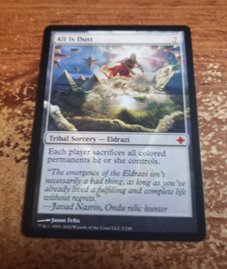 All is Dust - Rise of the Eldrazi ROE MTG Magic - Lightly Played Mythic - Image 1