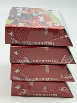 Lot of (4) Magic The Gathering Spiderman Collector Booster Displays SEALED - Image 5