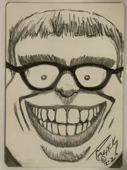 MTG Magic Plague Wind FOIL Signed Sketched Artist Proof x1 A25 Pollack - Image 2