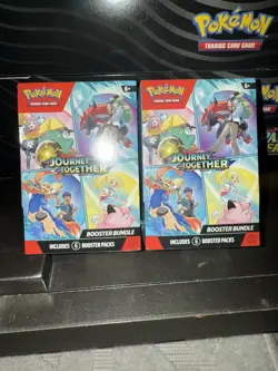 New Sealed Pokemon Journey Together Booster Bundle - Image 1