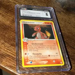 CGC 8 Charmeleon 2004 EX Team Rocket Returns 110/109 Holo Pokemon Card - Image 1