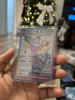 Pokemon TCG Espeon EX 175 Full Art Near Mint Condition - Image 1