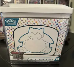 Pokemon Scarlet and Violet 151 Elite Trainer Box Sealed TCG ETB With Case 820650853159 - Image 1