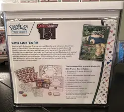 Pokemon Scarlet and Violet 151 Elite Trainer Box Sealed TCG ETB With Case 820650853159 - Image 2
