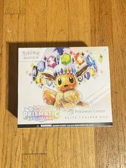 Prismatic Evolutions Pokemon Center Elite Trainer PC ETB Sealed NEW - Image 1