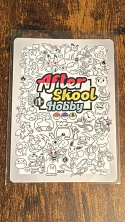 After Skool Hobby Ditto Weedle 06 Holo Pokemon Fan Art Genetic Mystery S2 1st Ed - Image 2