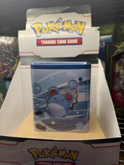 Pokemon TCG 2022 Water Type Stacking Collector Tin / NEW / SEALED - Image 4