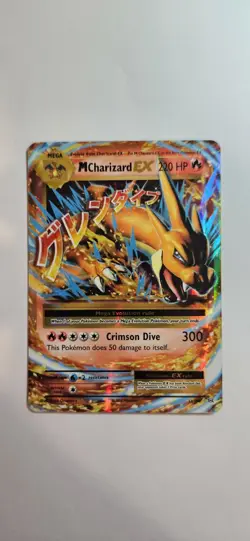 Pokemon TCG Mega-Charizard-EX Evolutions 13/108 Holo Holo Rare ex - Image 1