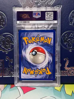 1999 Pokemon Jungle No Symbol ERROR Flareon Holo #3 PSA 9 - Image 2