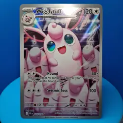 Pokemon TCG Wigglytuff 105 Phantasmal Flames Illustration Rare - Image 1