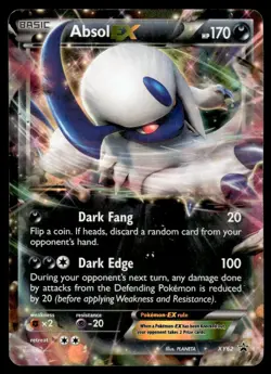 2015 Pokemon XY, Promos - XY Promos XY62 Absol-EX Heavy Play - Image 1