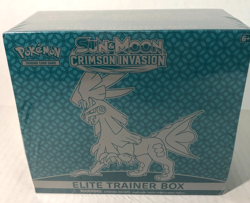 Pokemon TCG: Sun & Moon Crimson Invasion Elite Trainer Box Sealed 728192524684 - Image 1