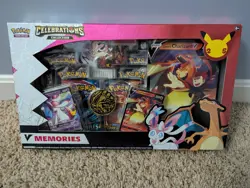 Pokemon 25th Celebrations V Memories Collection Box Charizard Sylveon Gamestop 820650809392 - Image 1