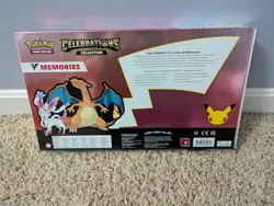 Pokemon 25th Celebrations V Memories Collection Box Charizard Sylveon Gamestop 820650809392 - Image 2