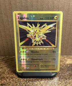 Pokemon TCG Zapdos Evolutions 42/108 Reverse Holo Holo Rare - Image 1