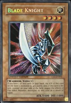 Blade Knight CT1-EN002 Limited Edition Secret Rare VLP - Image 1