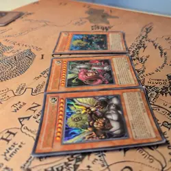 Theinen, Andro, Teleia, Sphinx Set EP1-EN001/2/3 Ultra Rare Yugioh MP - Image 3