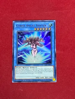 Yu-Gi-Oh! Ultra Rare Cyber Angel Idaten LART-EN050 - Image 1