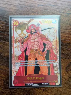 Gol D. Roger OP09-118 Alt Art SEC Emperors in the New World ONE PIECE - Image 1