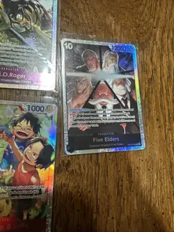 One Piece TCG OP13 Carrying On His Will SR Lot Of 5 - Image 2