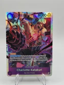 One Piece Charlotte Katakuri (067) OP11-067 A Fist of Divine Speed Foil SR - Image 1