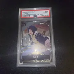 One Piece Tashigi Japanese Girls Edition For Asia Op02-105 Psa 10 - Image 2