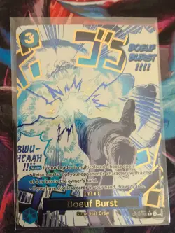 Boeuf Burst (Alternate Art) OP12-060 Legacy of the Master Foil - Image 1