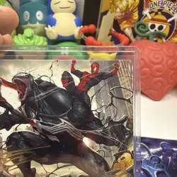 Terrific Team-Up Art Card Gold-Stamped Signature Spider-Man Art Series 23/54 - Image 5