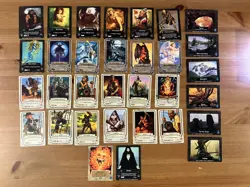 Lot of 32 GUARDIANS FPG Vintage Cards CCG TCG 1995 - Image 1