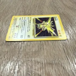 Pokemon Zapdos Base Set Holo Rare Card 016/102 90 HP English 1999 TCG - Image 3
