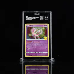 Pokemon TCG Mew Celebrations Holo Rare Card 011/025 TAG 7.5 NM+ - Image 1