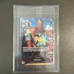 Shanks (2025 PSA Magazine Promo) OP09-001 One Piece Promotion Cards Foil - Image 1