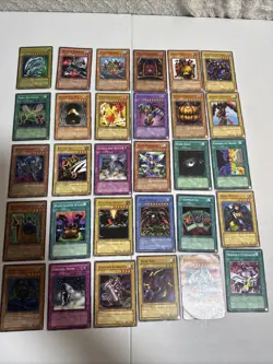 Yugioh 1st Edition/Limited Edition Card 1996 Lot of 30, Mixed Vintage Multi Year - Image 1