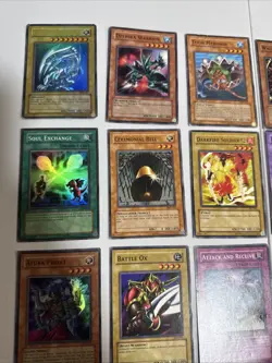 Yugioh 1st Edition/Limited Edition Card 1996 Lot of 30, Mixed Vintage Multi Year - Image 2