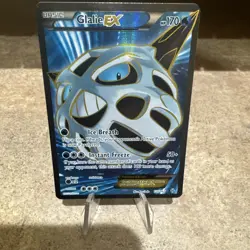 Glalie EX 155/162 Full Art HOLO Ultra Rare Breakthrough Pokemon Card TCG - NM - Image 1