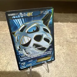Glalie EX 155/162 Full Art HOLO Ultra Rare Breakthrough Pokemon Card TCG - NM - Image 2