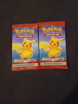 (2) Pokemon TCG Match Battle Packs - McDonald's Happy Meal Trading Cards - Image 1